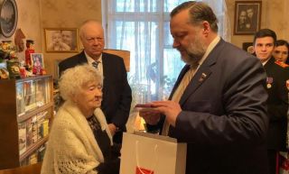 Павел Дорохин поздравил прославленного ветерана со столетним юбилеем
