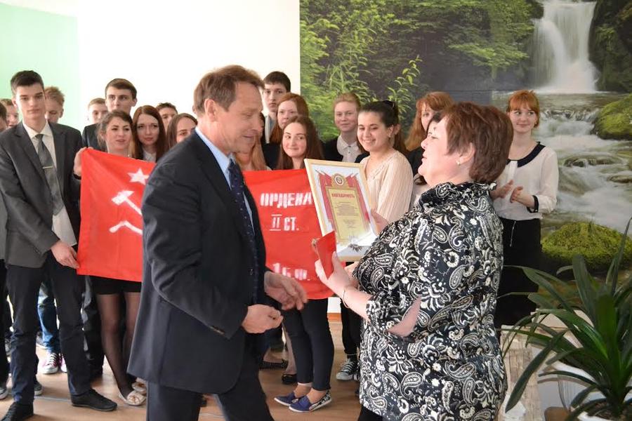 Нижегородская область. В школах города Дзержинска прошли уроки просветительского проекта «Знамя нашей Победы»