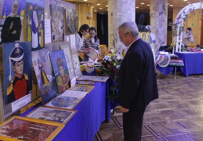 В Ярославле прошла выставка декоративно-прикладного творчества, организованная «Детьми войны»