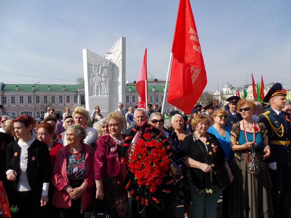 Вологда. Торжественные мероприятия в канун Дня Победы