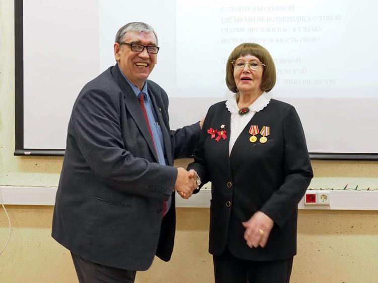 Виктор Беляков с Аллой Берсеневой